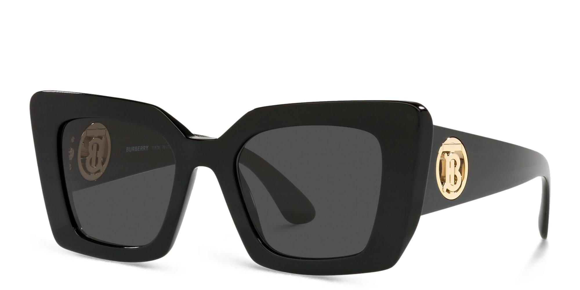 BURBERRY Square Sunglasses in Black – Product Photo 2