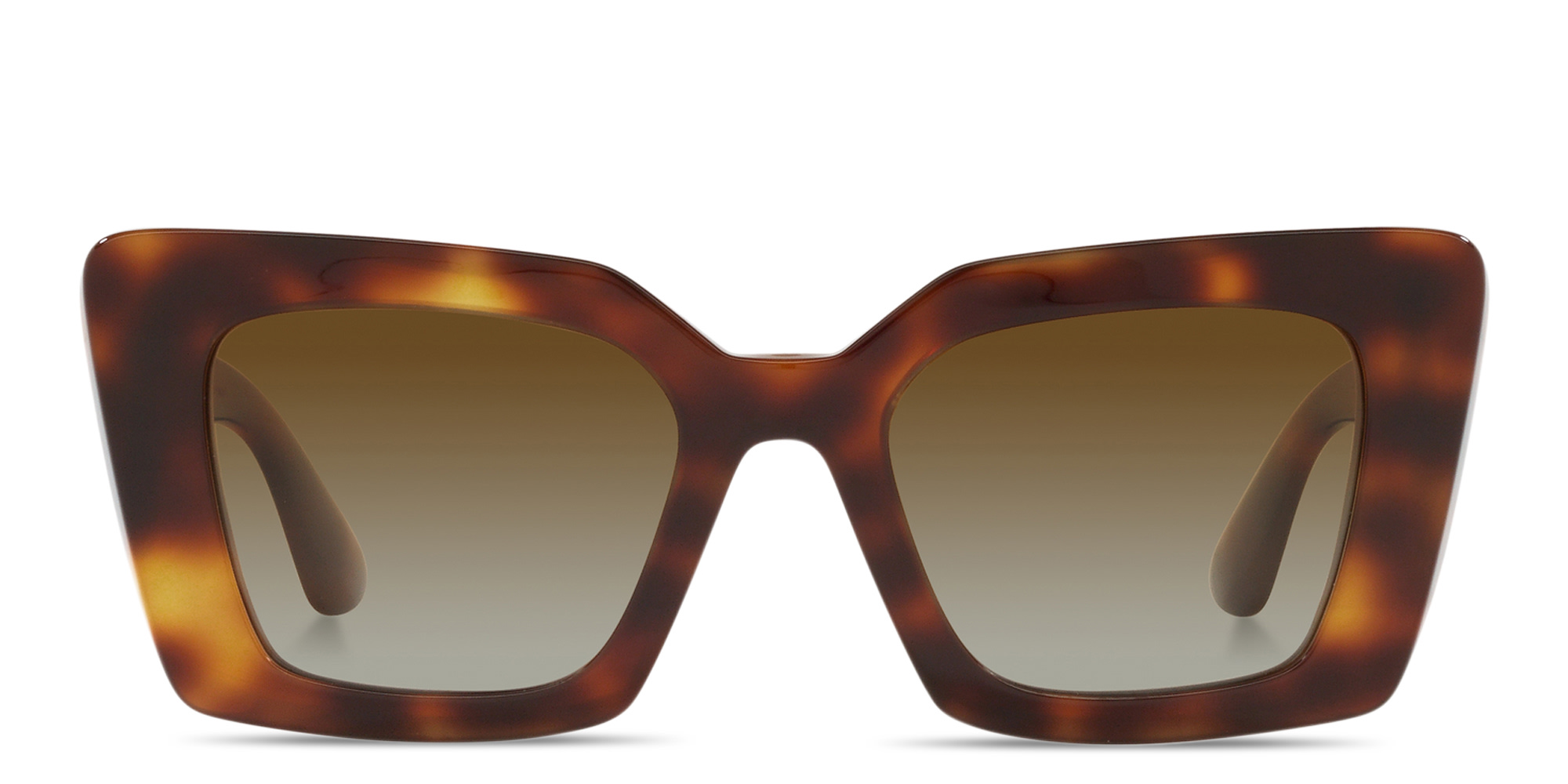 BURBERRY Daisy Square Sunglasses in Havana – Product Photo 1