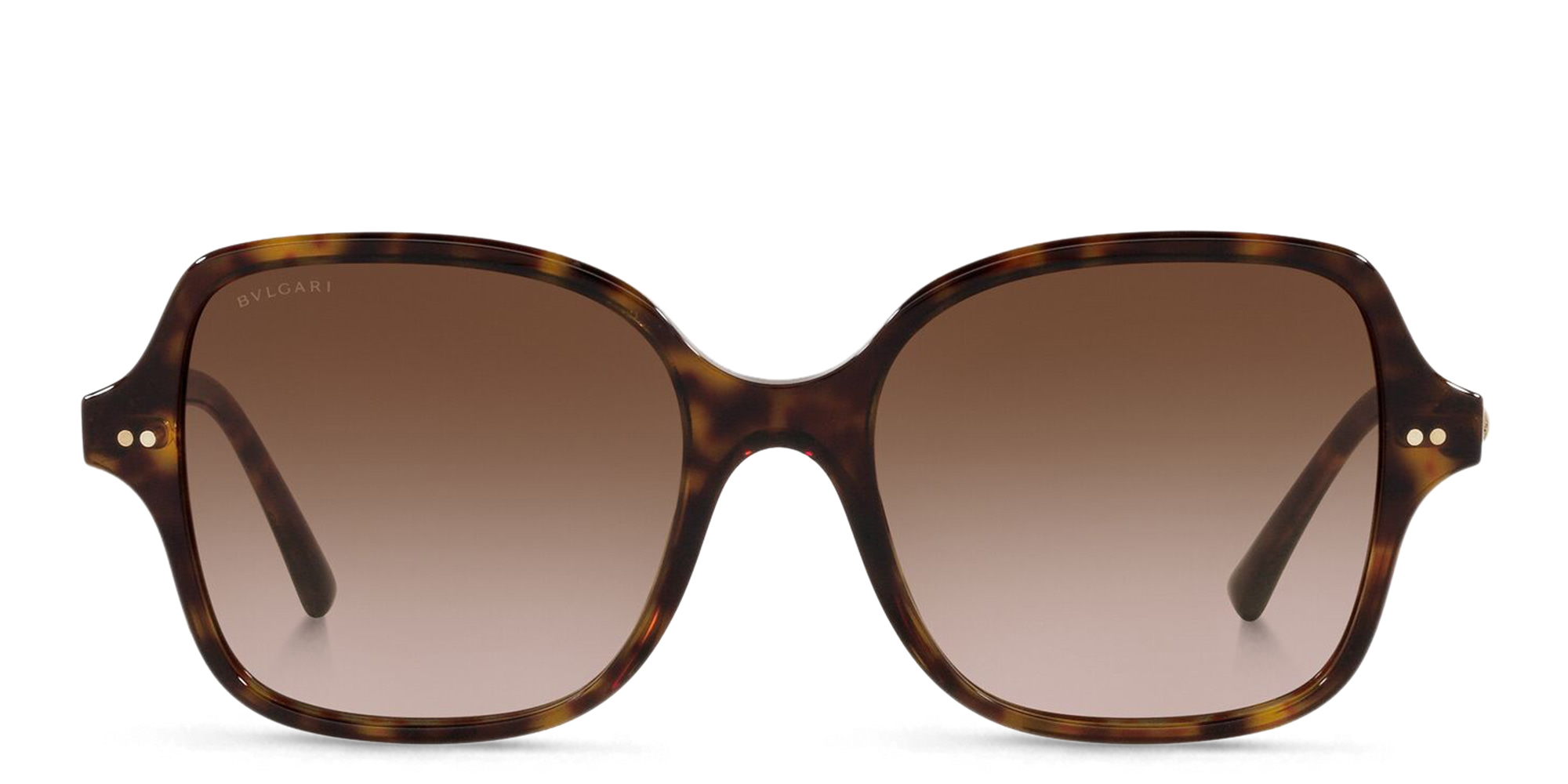 BVLGARI Square Sunglasses in Havana – Product Photo 1