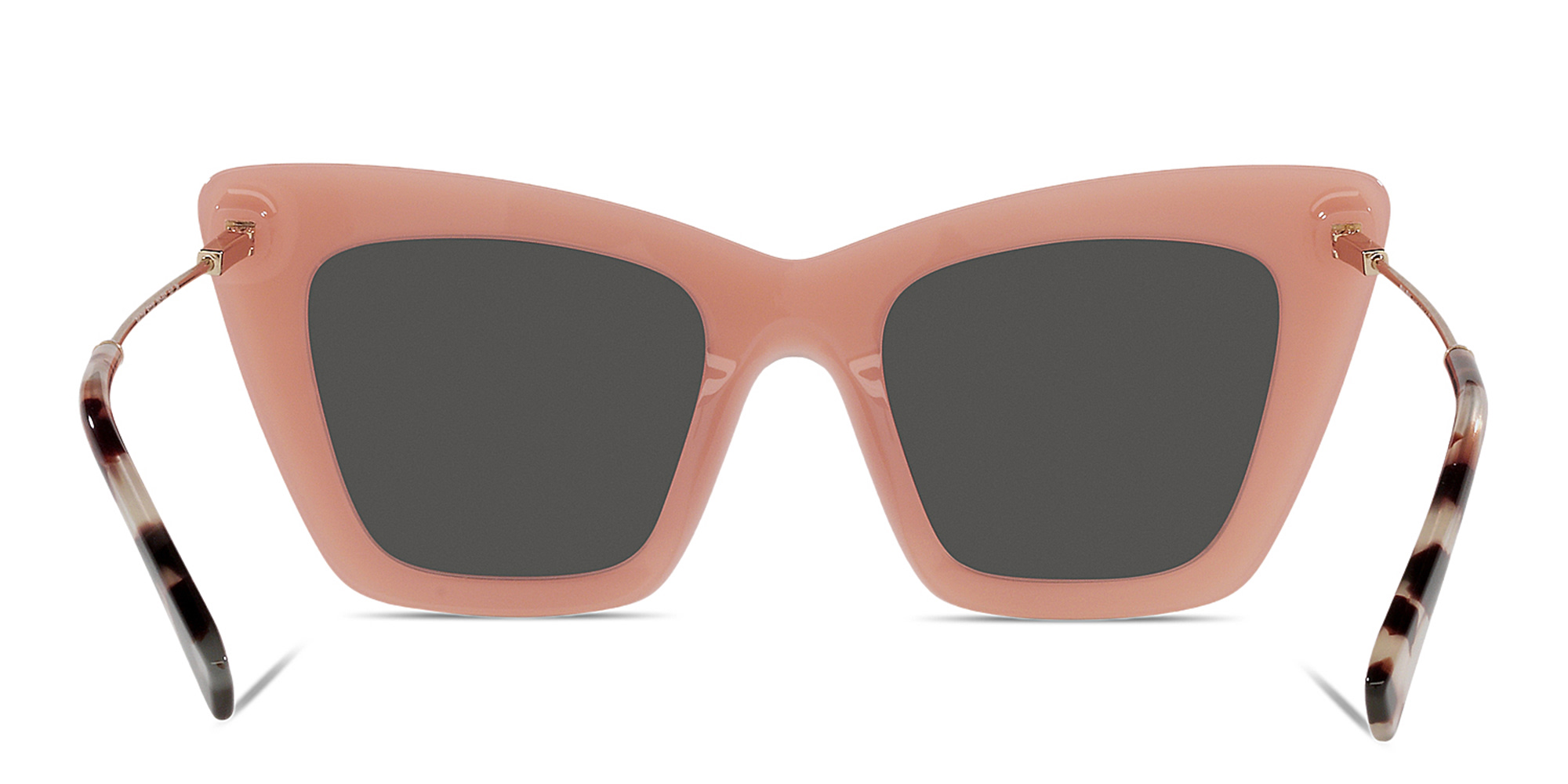 Shop MIU MIU Cat Eye Sunglasses in Opal Pink online.