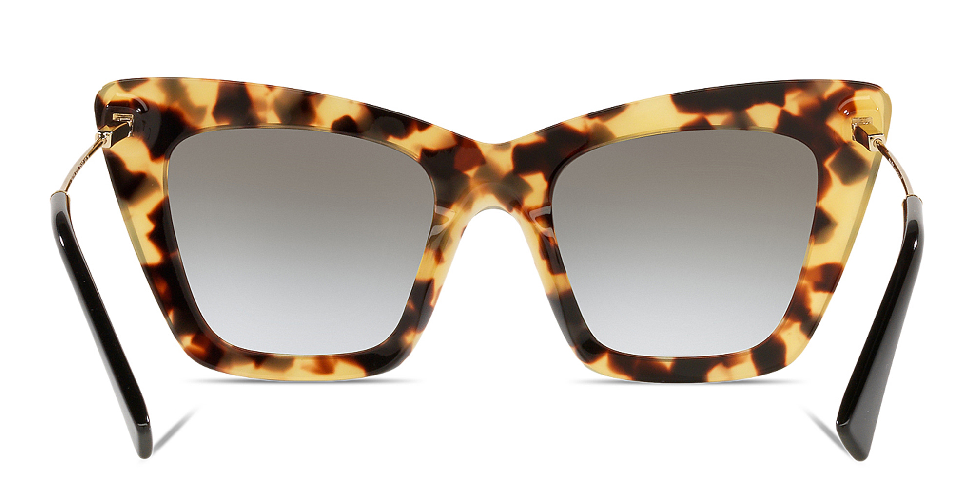 MIU MIU Cat-Eye Sunglasses in Havana Light – Product Photo 4