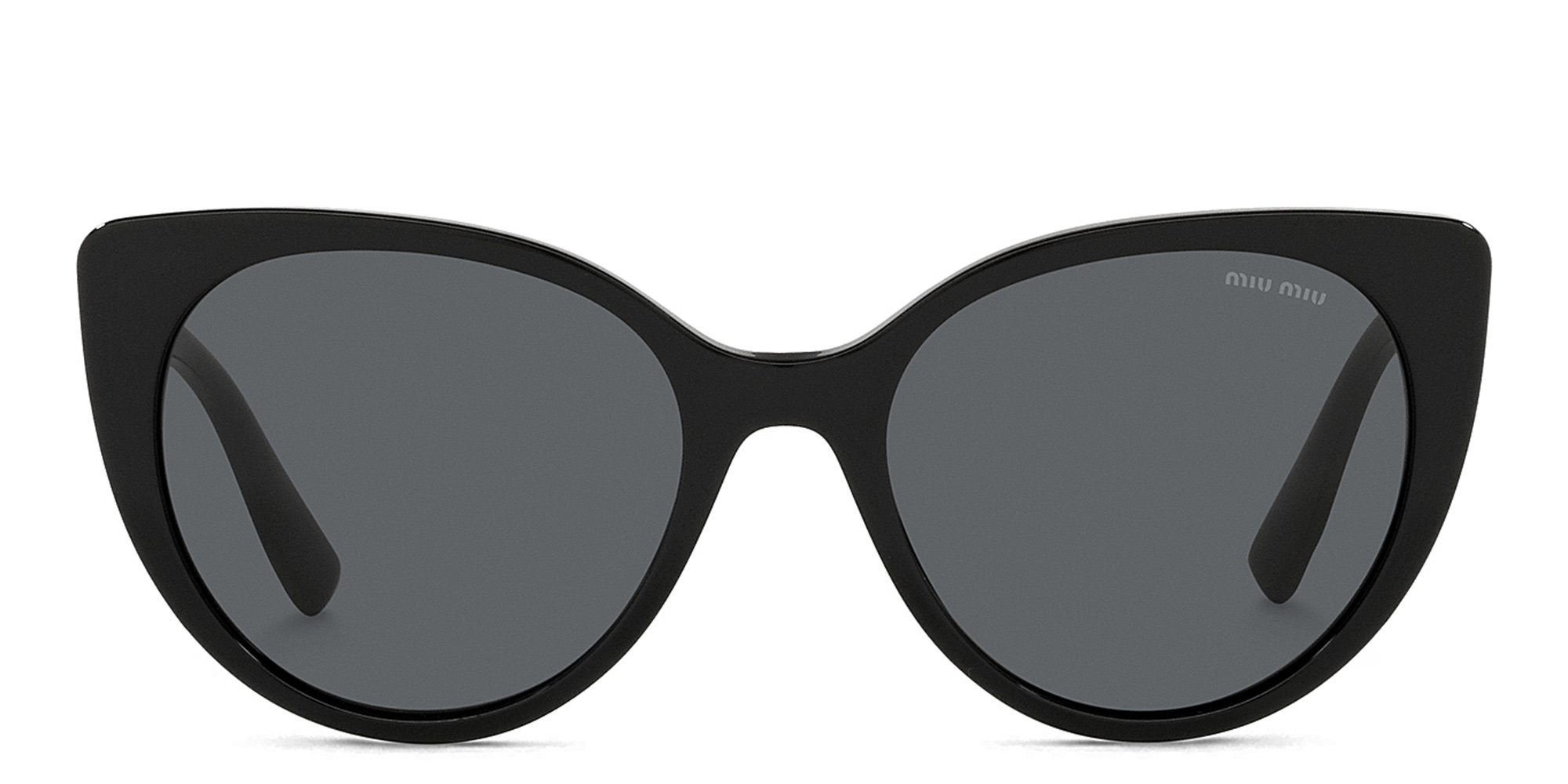 MIU MIU Cat-Eye Sunglasses in Black – Product Photo 1