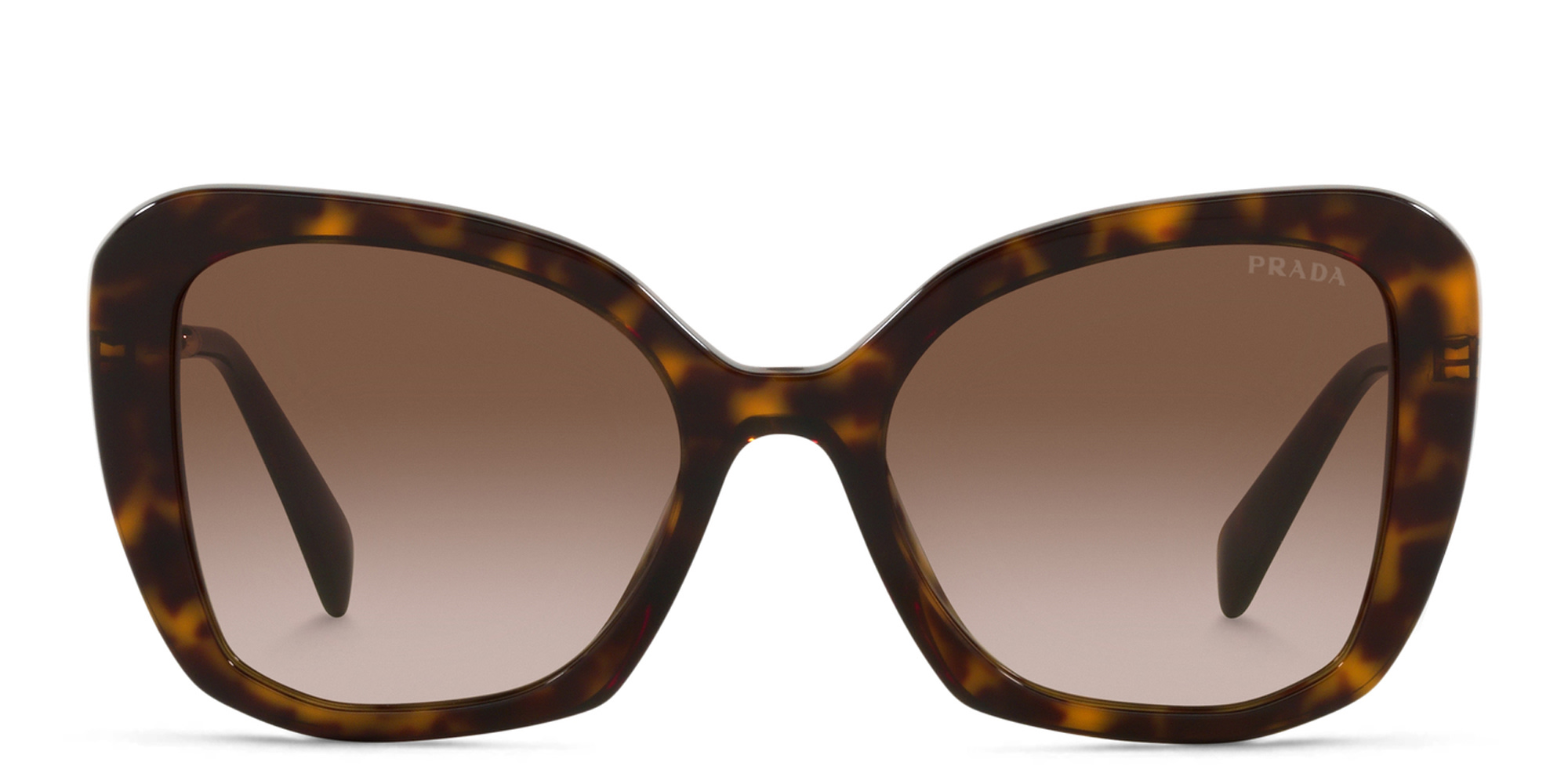 PRADA Cat-Eye Sunglasses in Tortoise – Product Photo 1