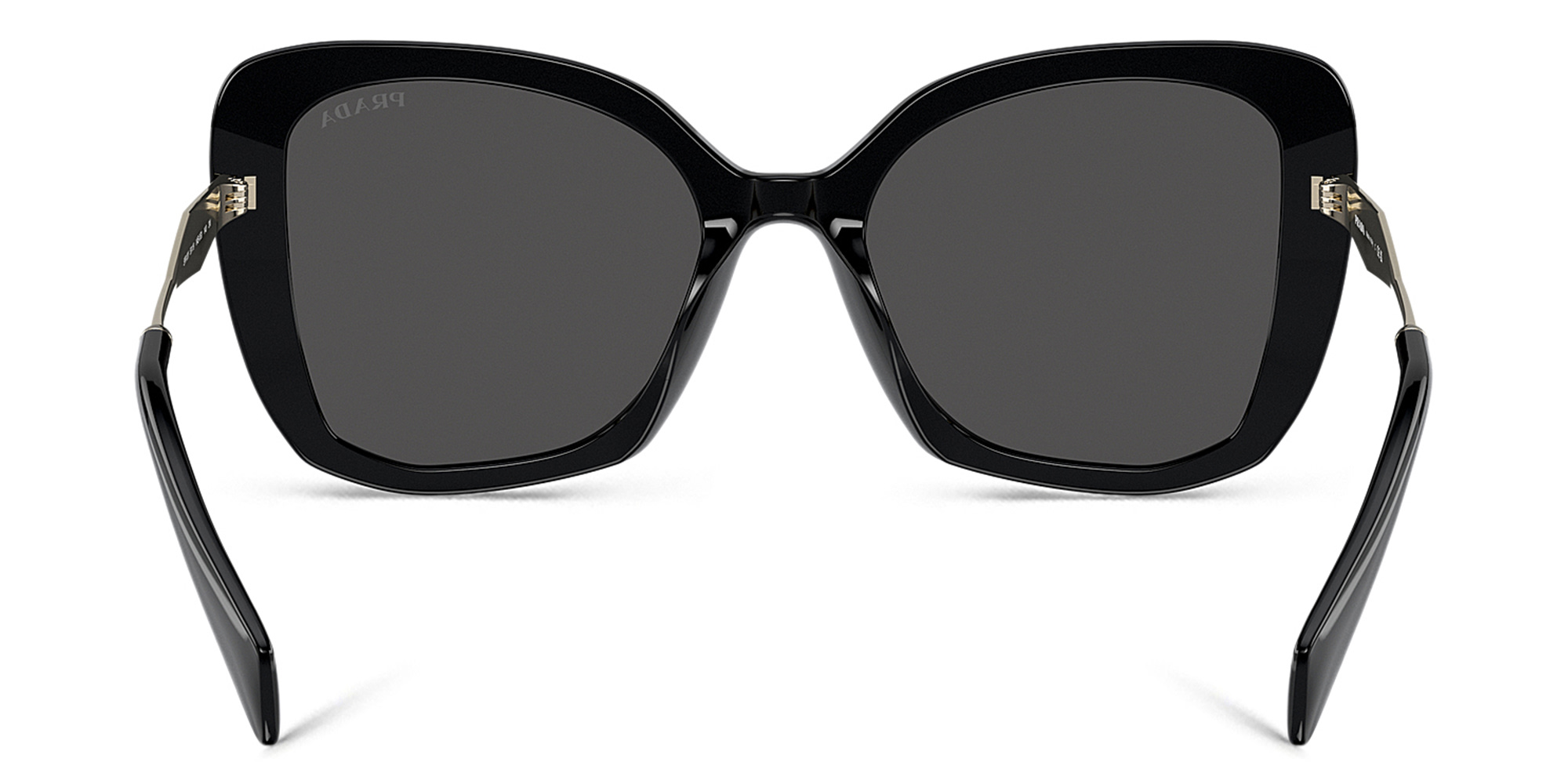 PRADA Cat-Eye Sunglasses in Black – Product Photo 4