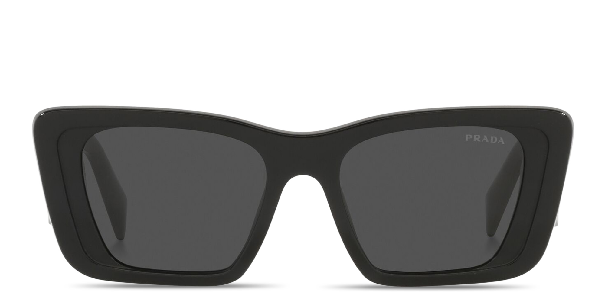 PRADA Logo Signature Butterfly Sunglasses in Black – Product Photo 1