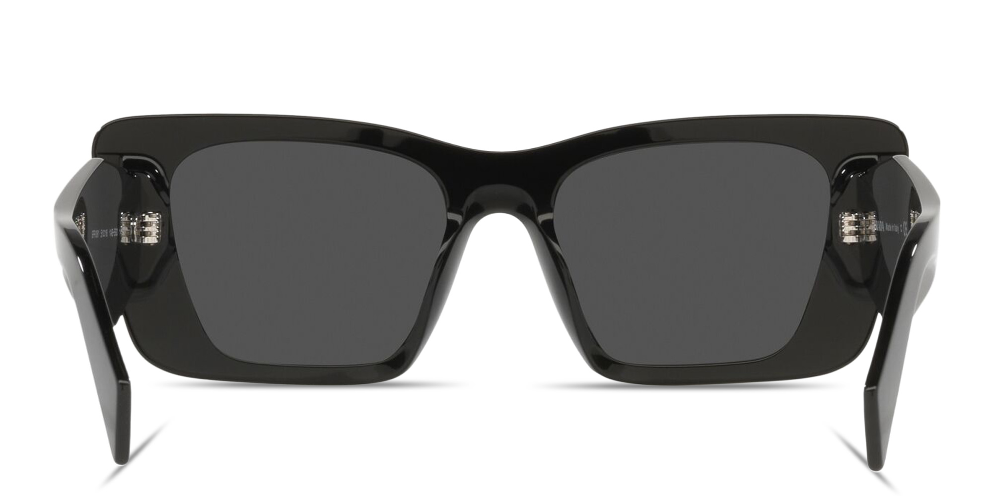 PRADA Logo Signature Butterfly Sunglasses in Black – Product Photo 4