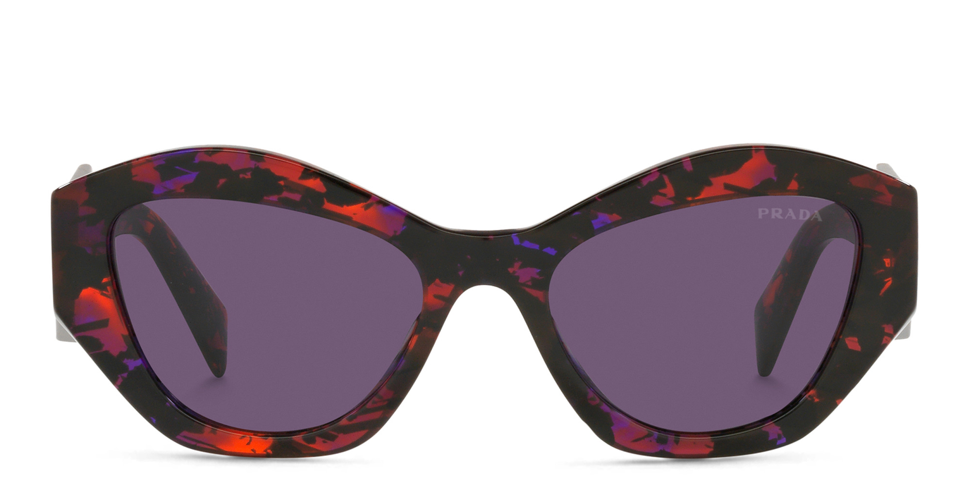 PRADA Cat-Eye Sunglasses in Abstract Orange – Product Photo 1