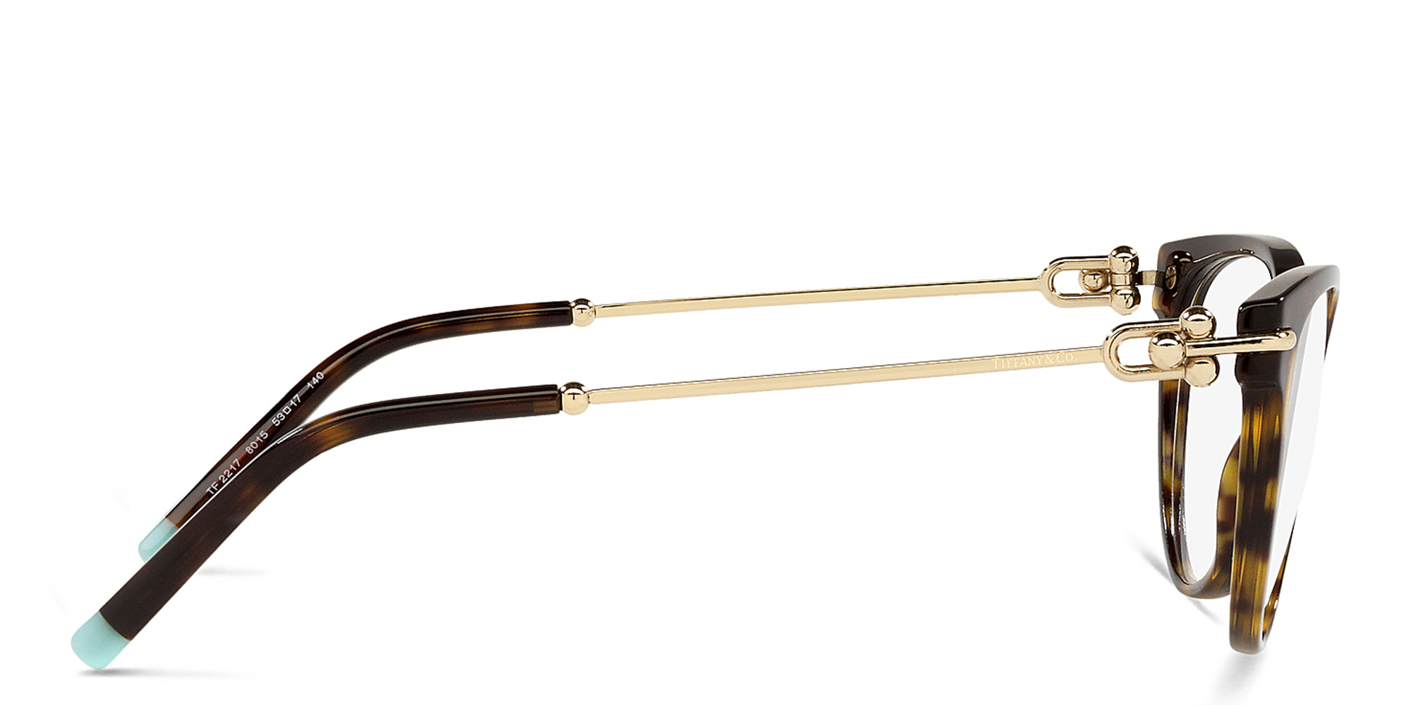 Shop TIFFANY Cat-Eye Eyeglasses in Havana online.