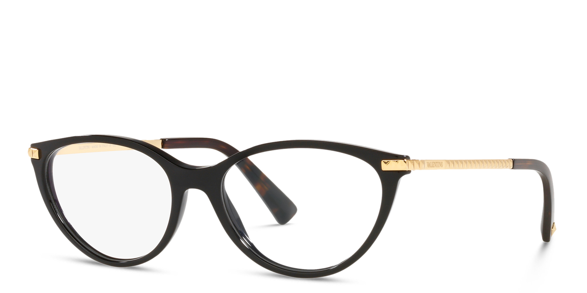 VALENTINO Cat Eye Eyeglasses in Black – Product Photo 2