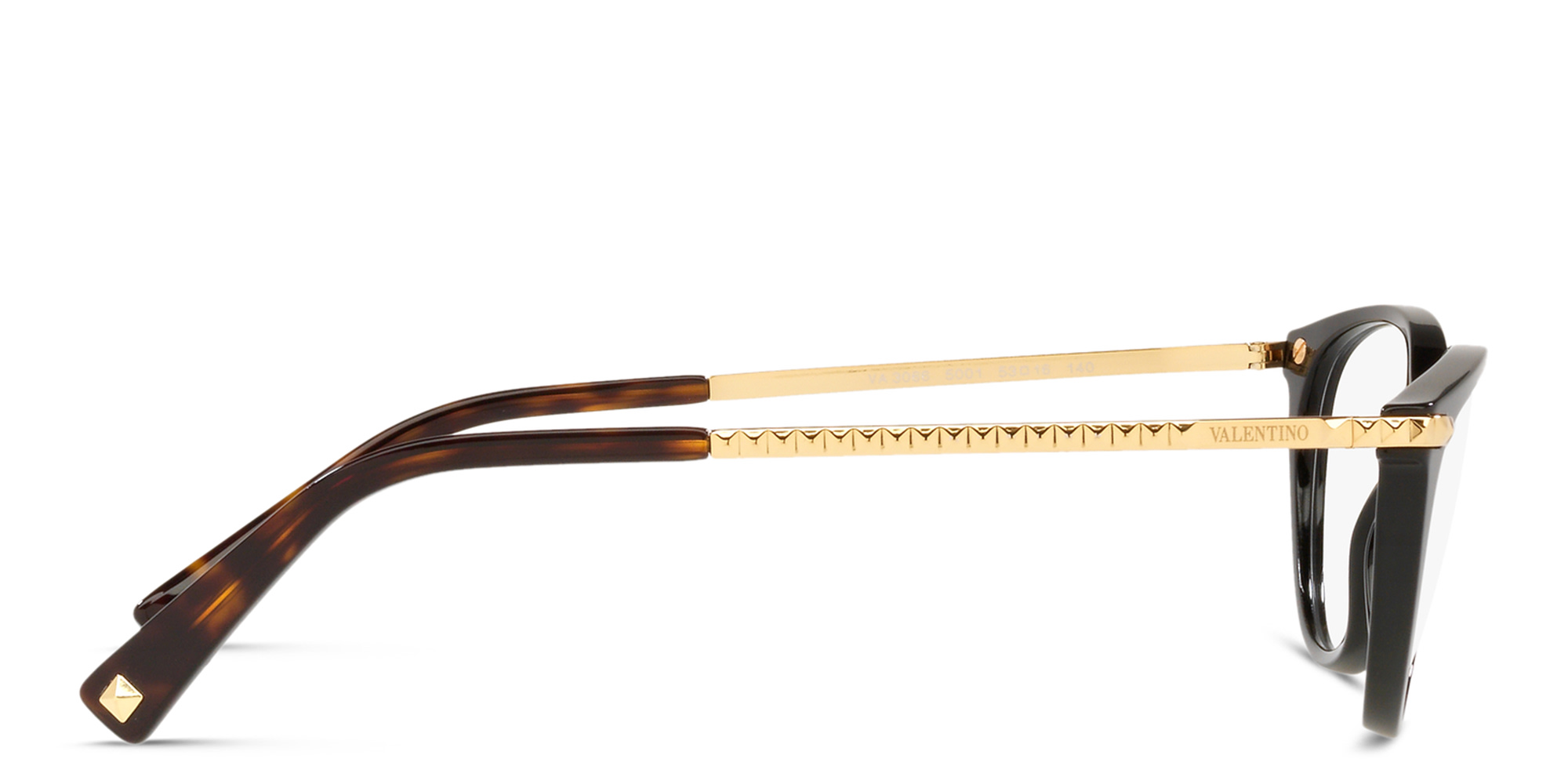 VALENTINO Cat Eye Eyeglasses in Black – Product Photo 3