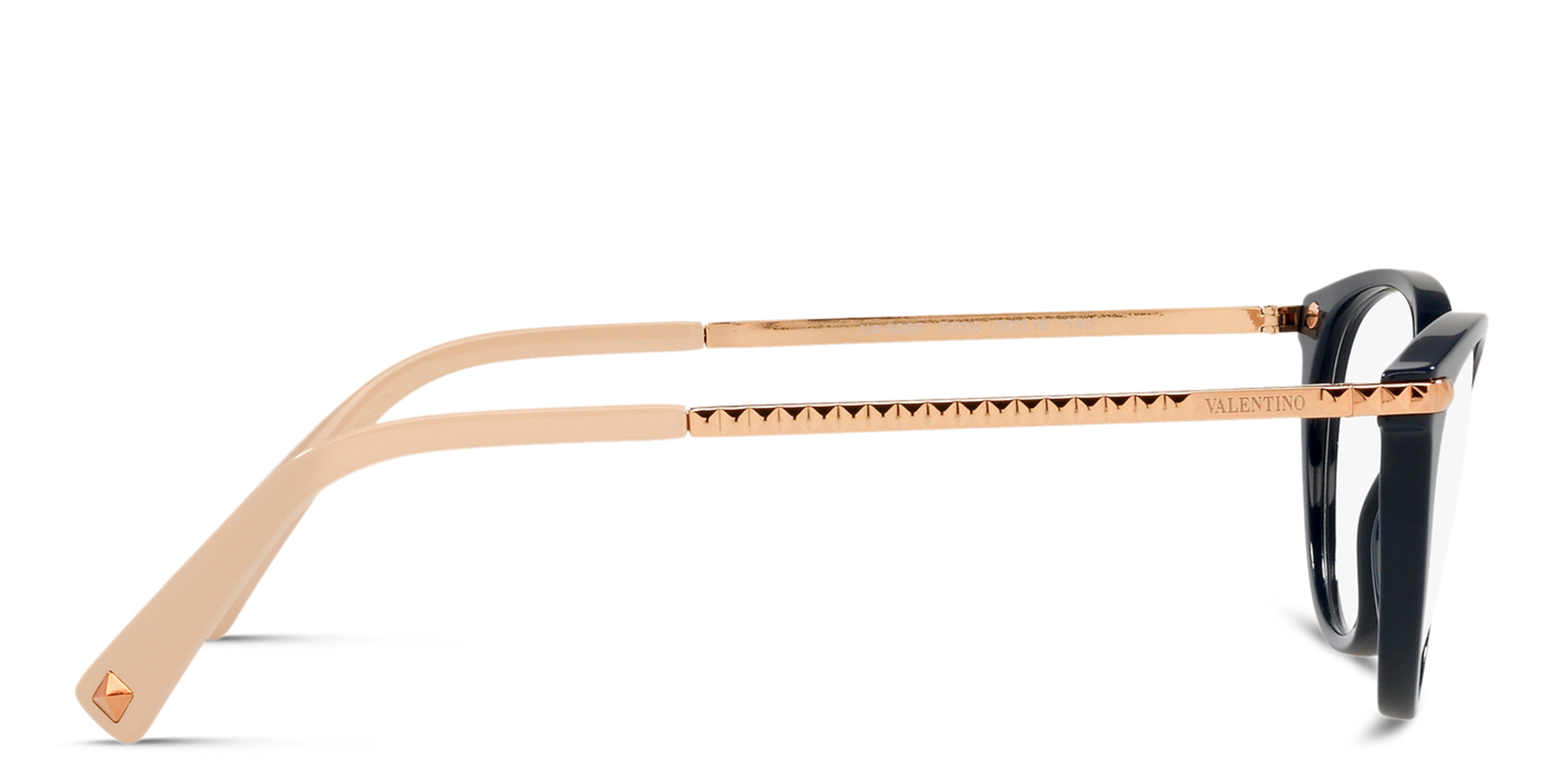 VALENTINO Cat-Eye Eyeglasses in Black – Product Photo 3