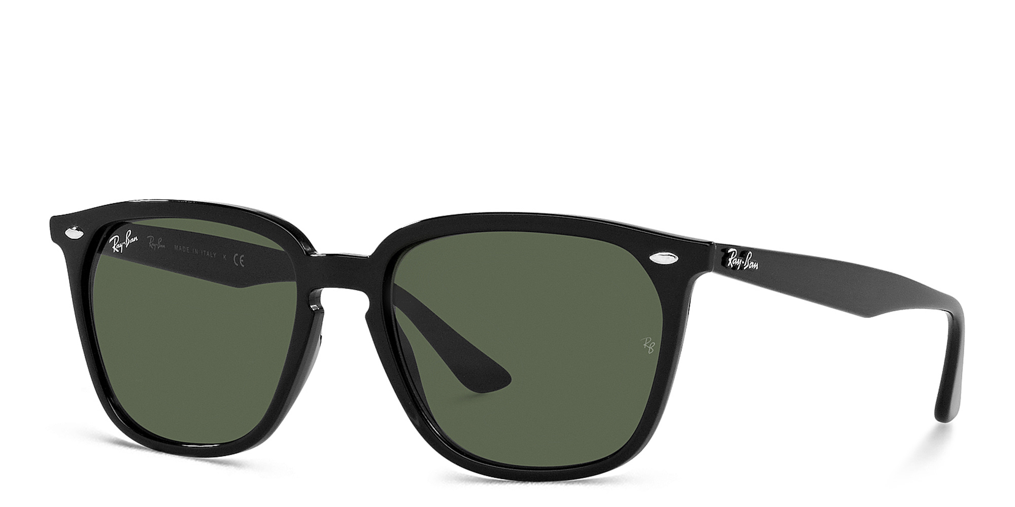 Ray-Ban Square Sunglasses in Black – Product Photo 2