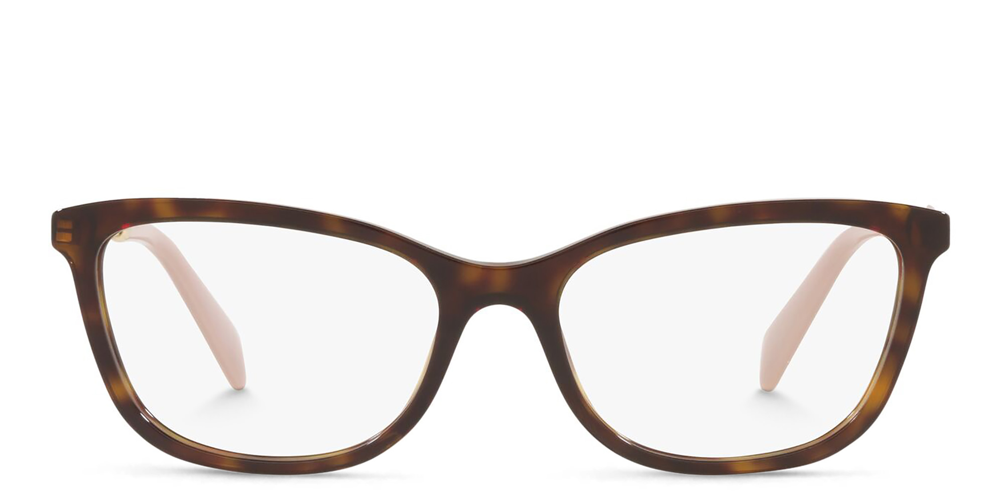 PRADA Cat Eye Eyeglasses in Tortoise – Product Photo 1