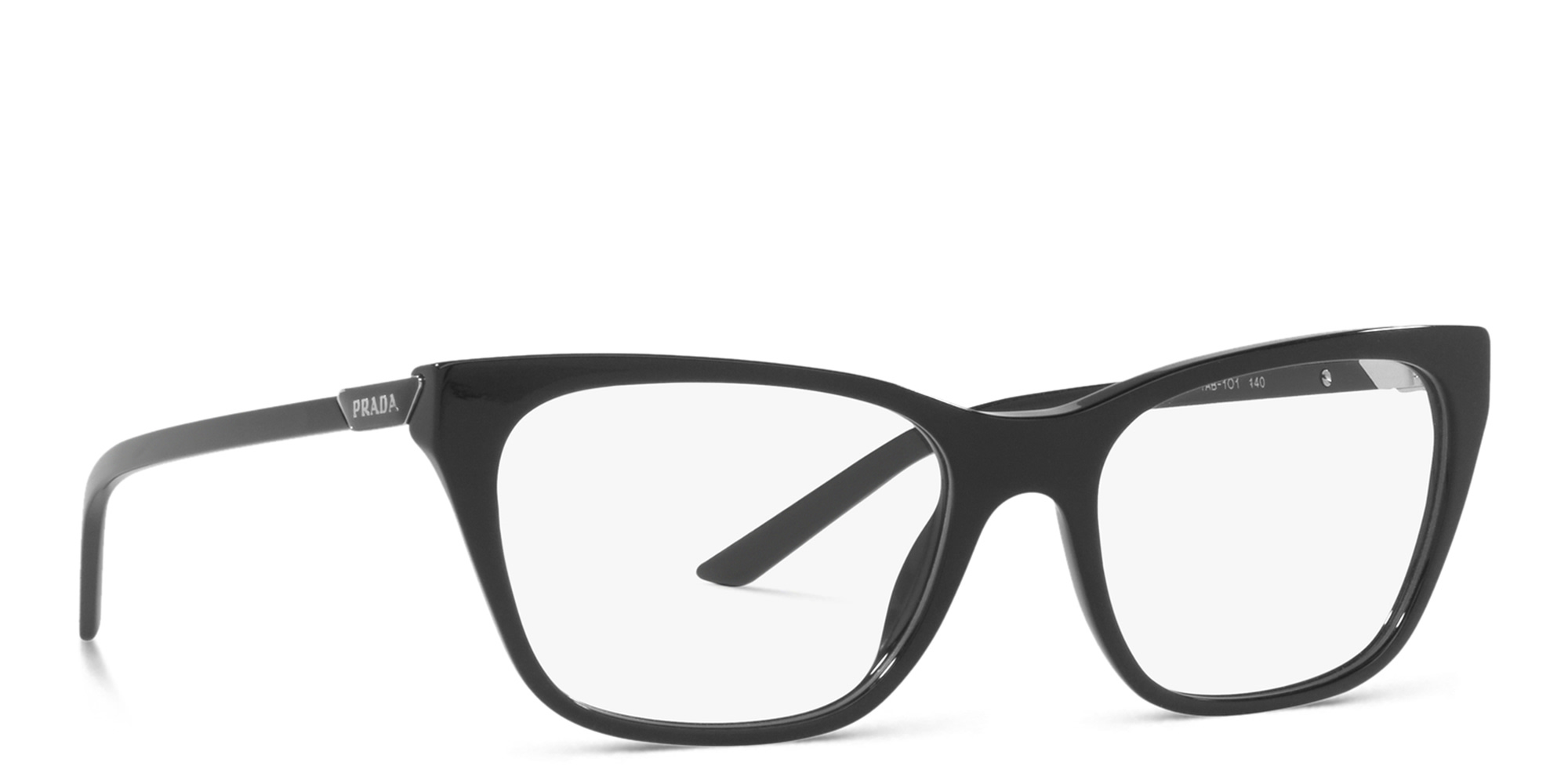 PRADA Cat Eye Eyeglasses in Black – Product Photo 4