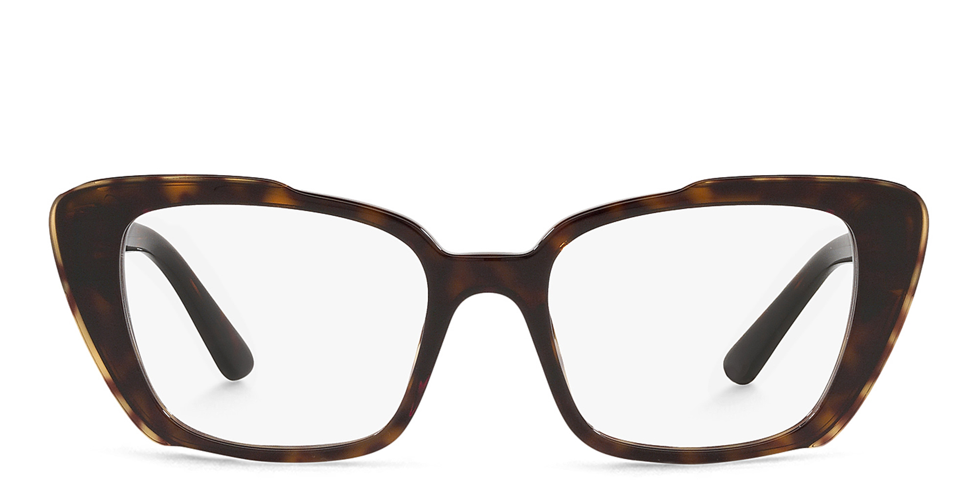 PRADA Cat-Eye Eyeglasses in Brown – Product Photo 1