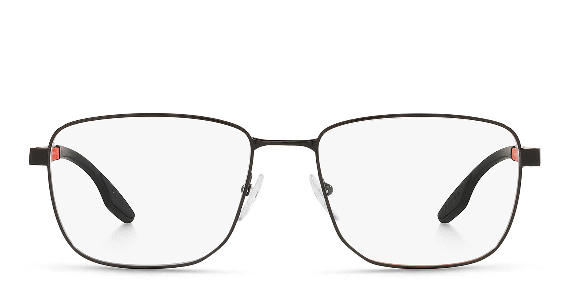 Prada Linea Rossa Pillow Eyeglasses in Black – Product Photo 1