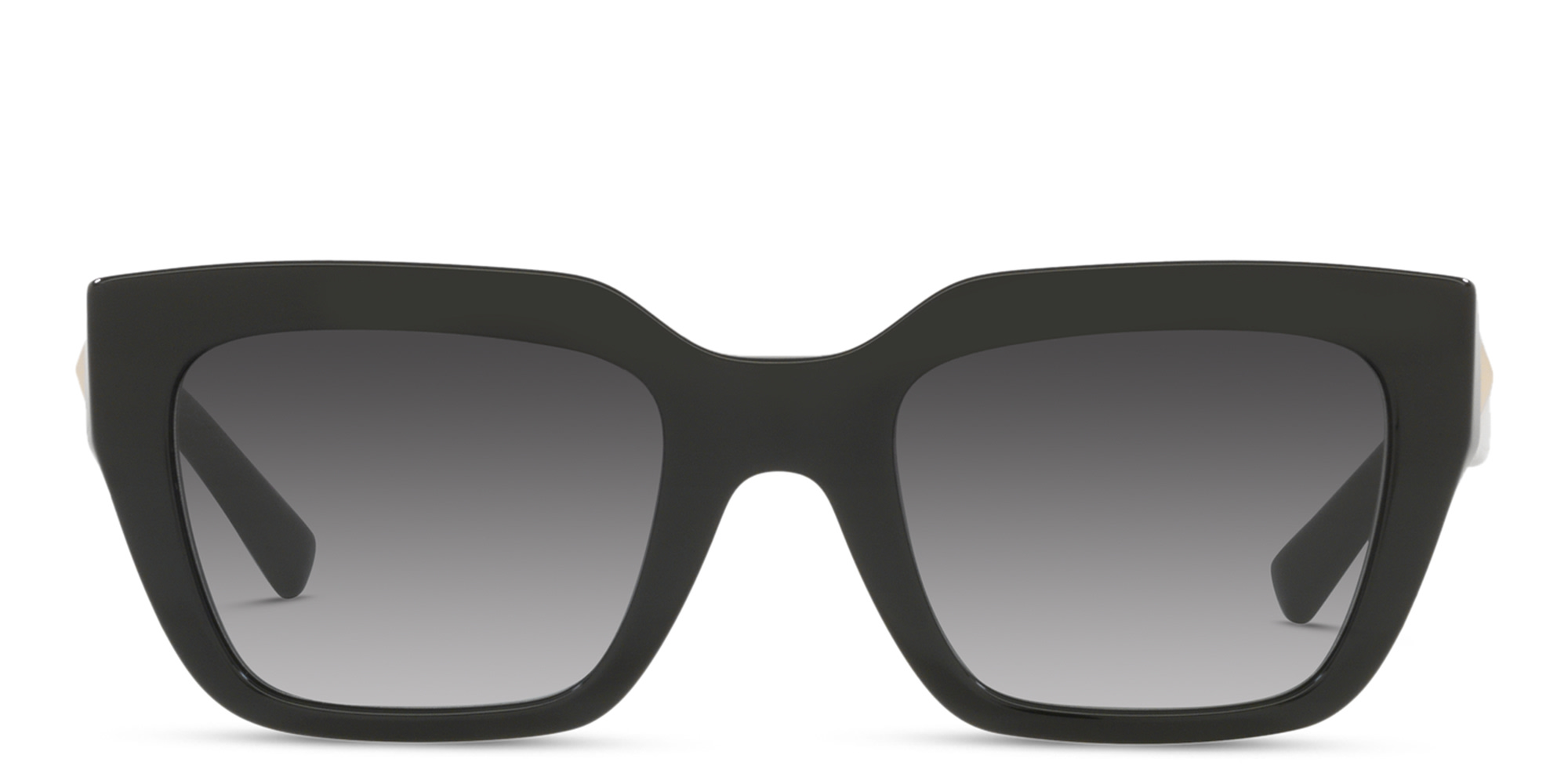 Shop VALENTINO Square Sunglasses in Black online.