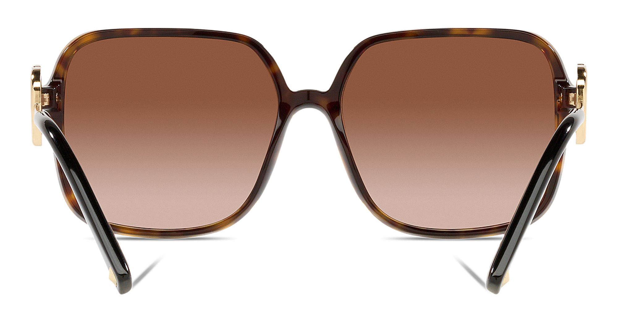 VALENTINO Oversized Square Sunglasses in Havana – Product Photo 4