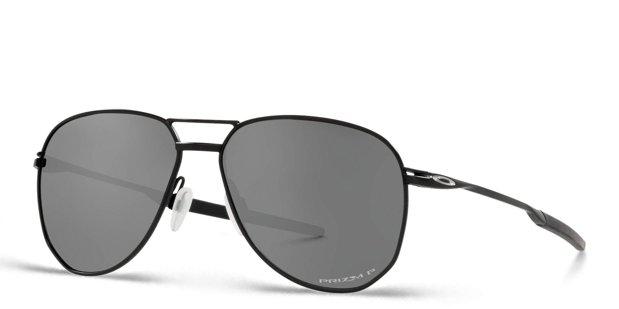 Shop Oakley Contrail Aviator Sunglasses in Satin Black online.