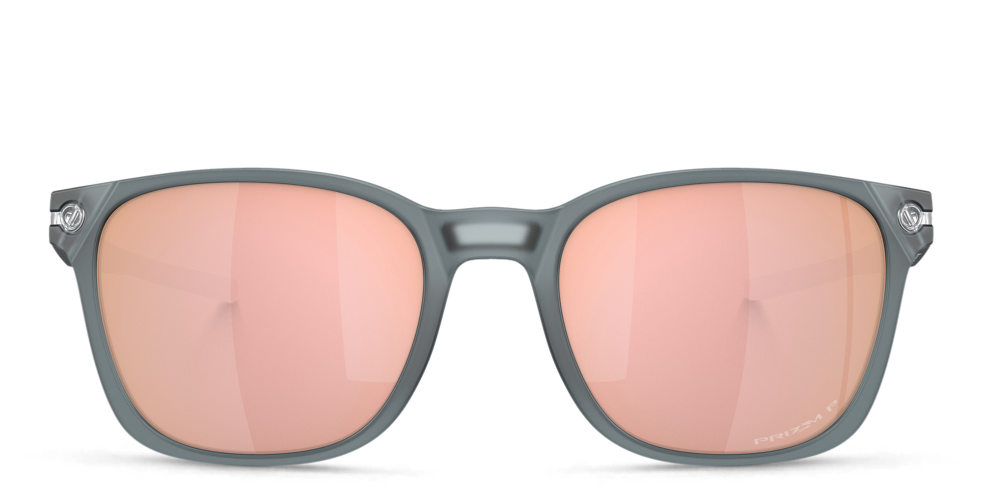 Shop Oakley Rectangle Sunglasses in Clear online.