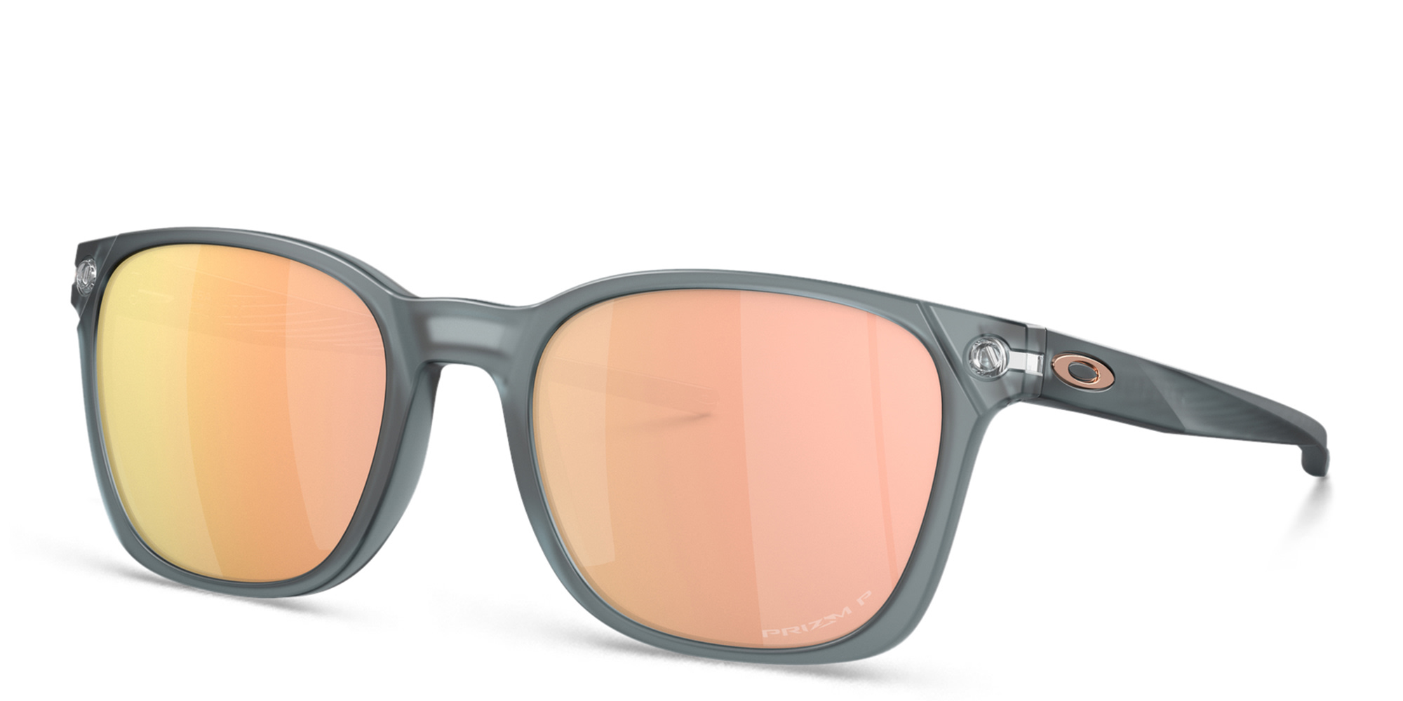Shop Oakley Rectangle Sunglasses in Clear online.