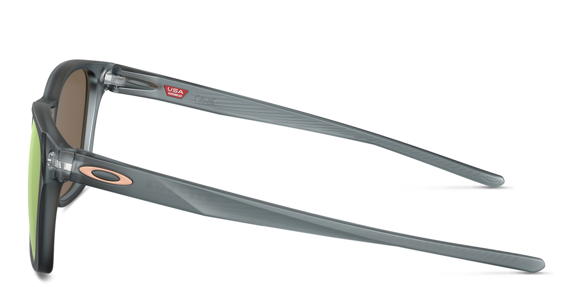 Shop Oakley Rectangle Sunglasses in Clear online.