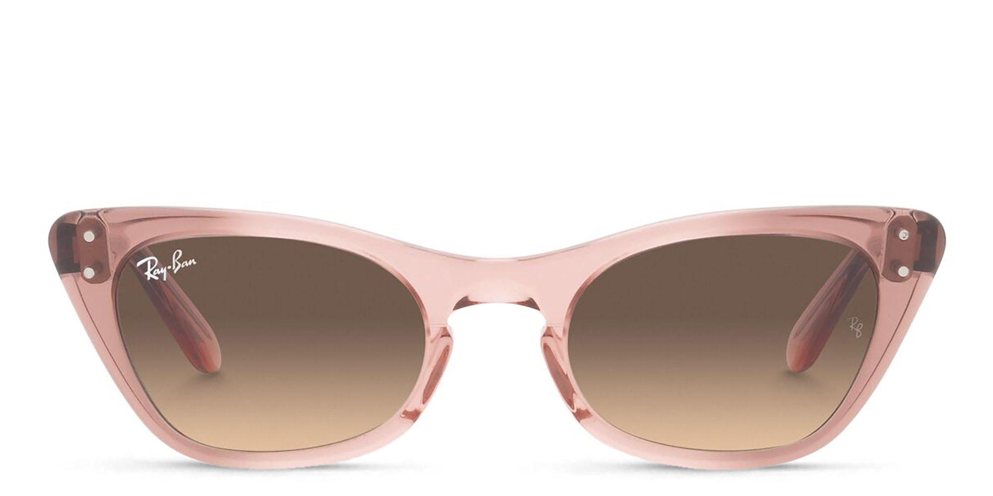 Ray-Ban Junior Kids Cat Eye Sunglasses in Brown & Rose – Product Photo 1