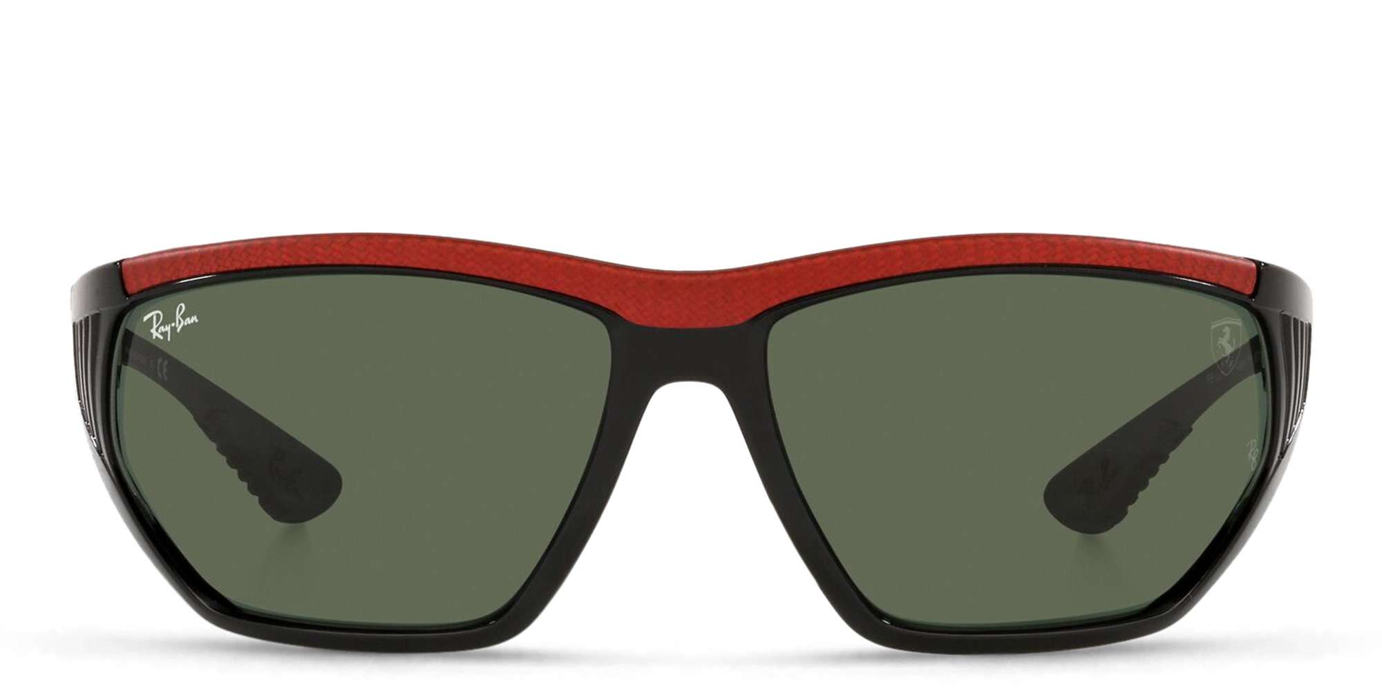 Ray-Ban Clubmaster Irregular Sunglasses in Black – Product Photo 1