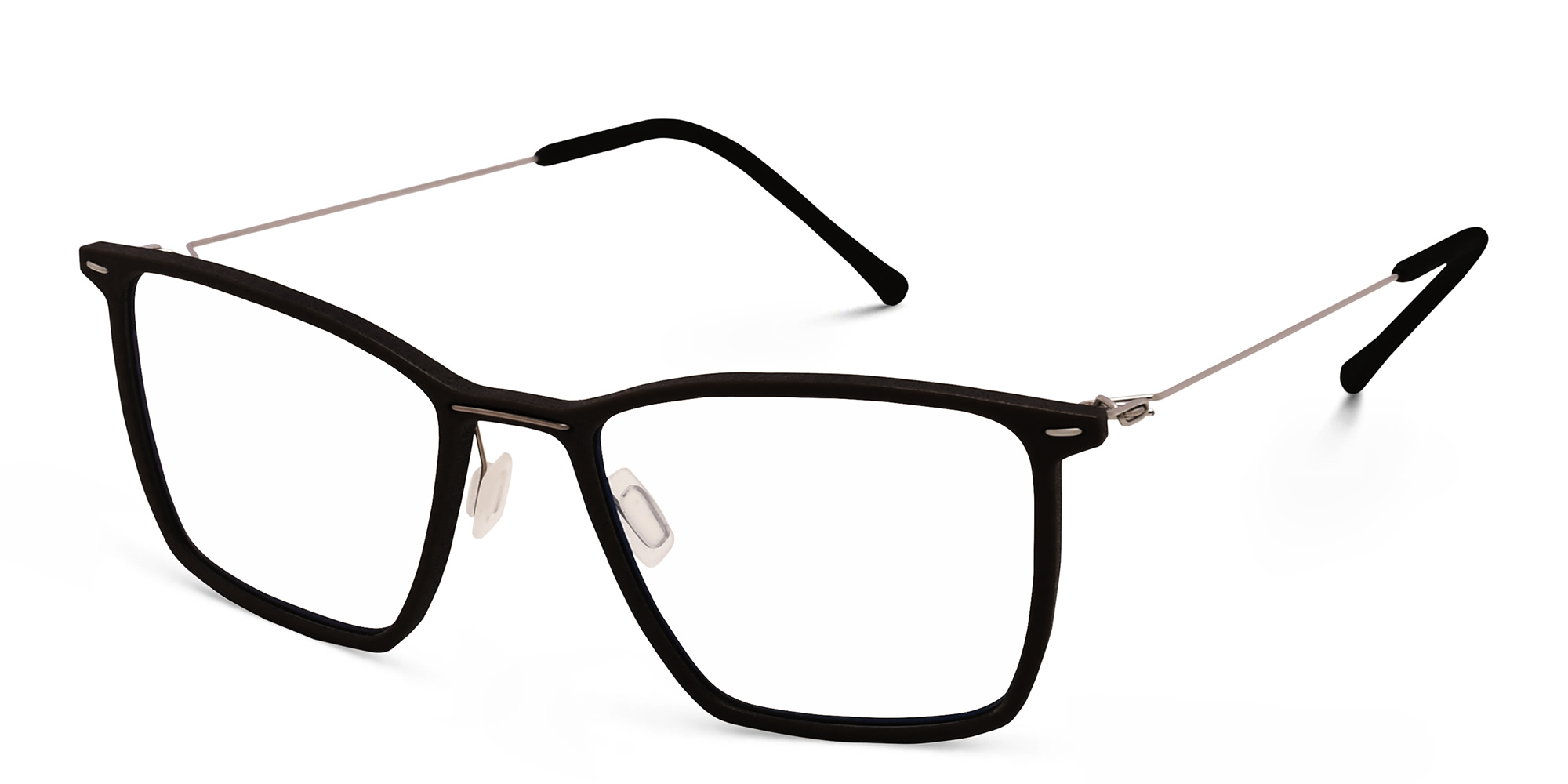 MONOGRAM Rectangle Eyeglasses in Grey – Product Photo 2