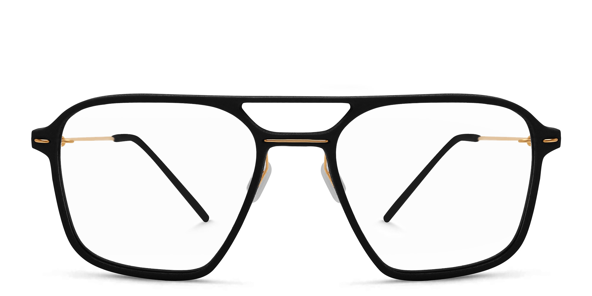 MONOGRAM Square Eyeglasses in Grey – Product Photo 1