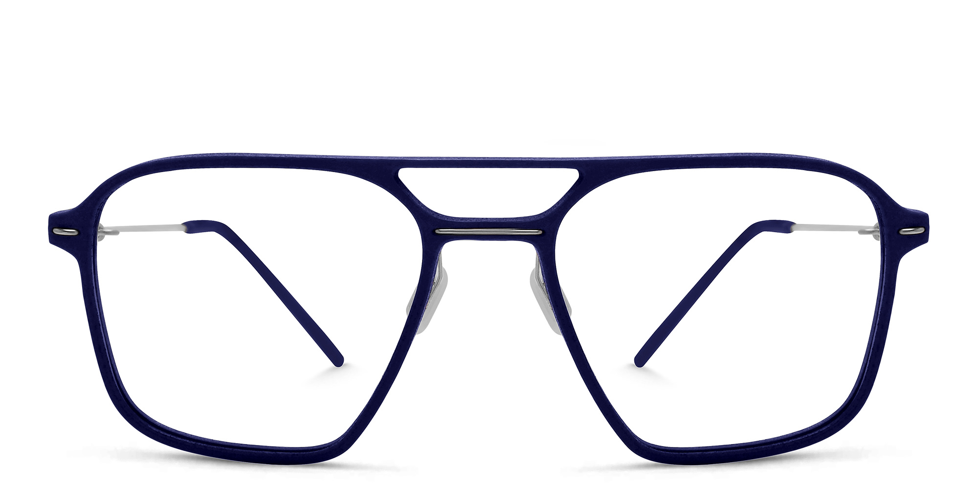 MONOGRAM Square Eyeglasses in Blue – Product Photo 1