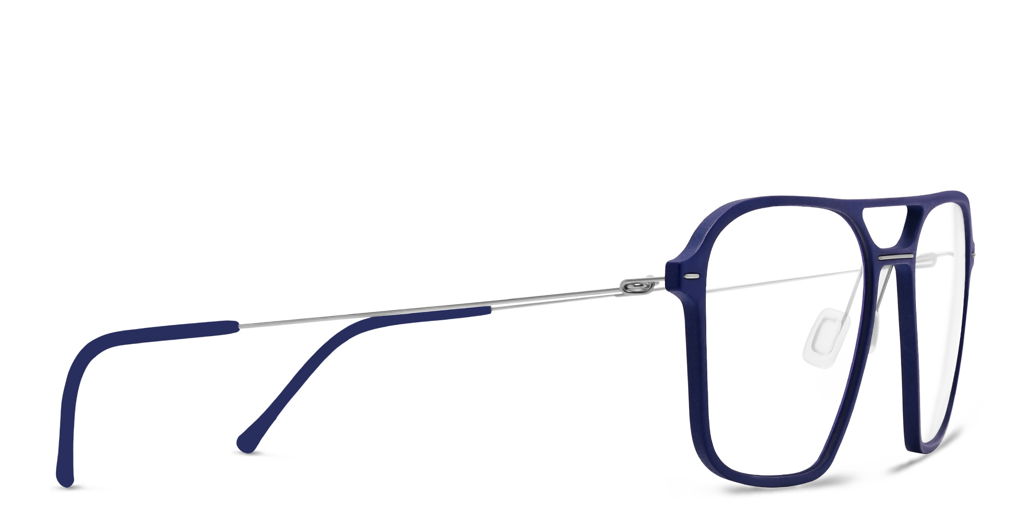 MONOGRAM Square Eyeglasses in Blue – Product Photo 3