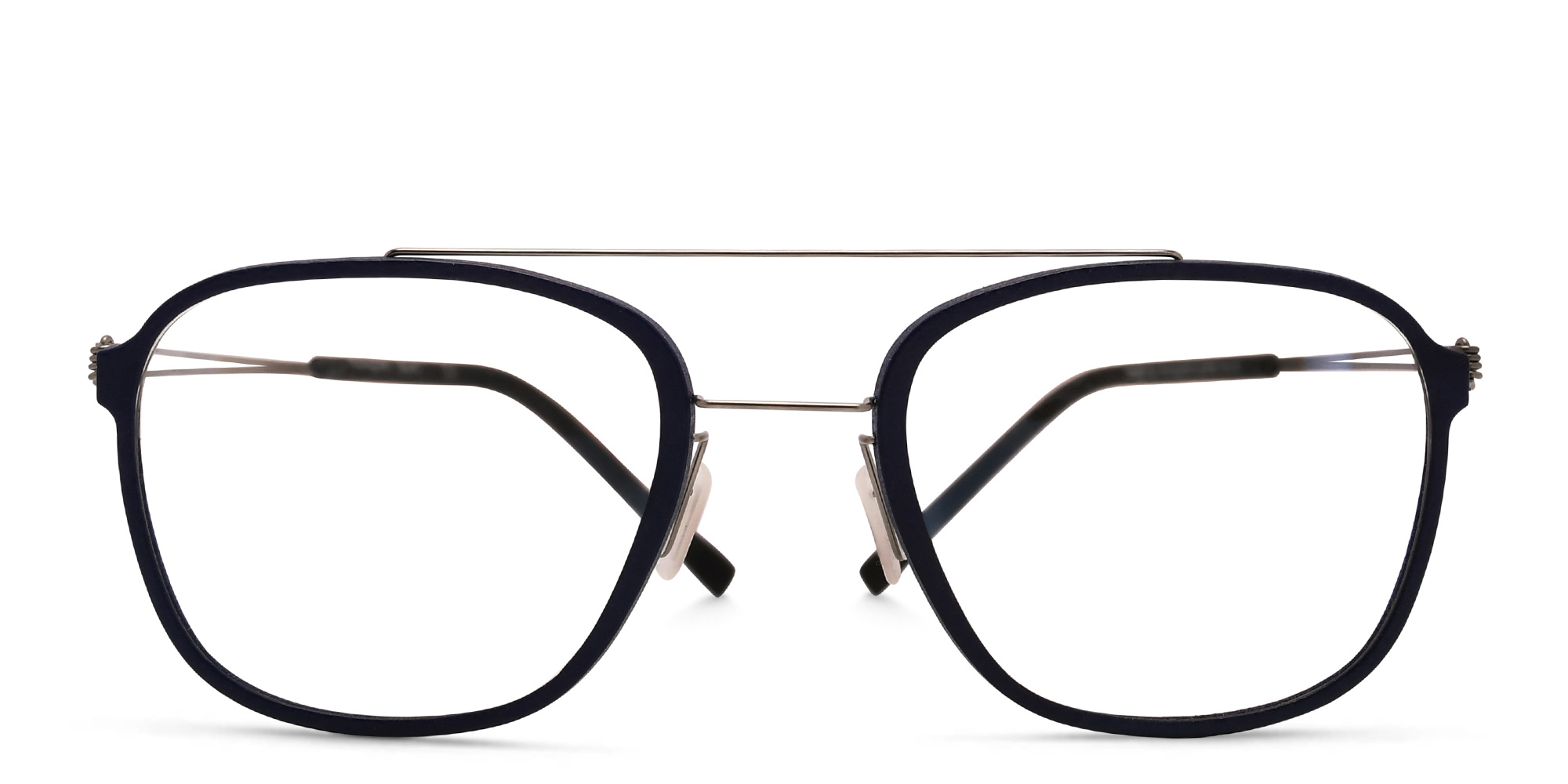 MONOGRAM Unisex Square Eyeglasses in Blue – Product Photo 1