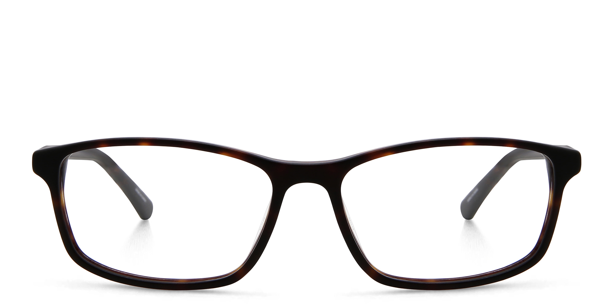 Shop EYE'M Rectangle Eyeglasses in Havana online.