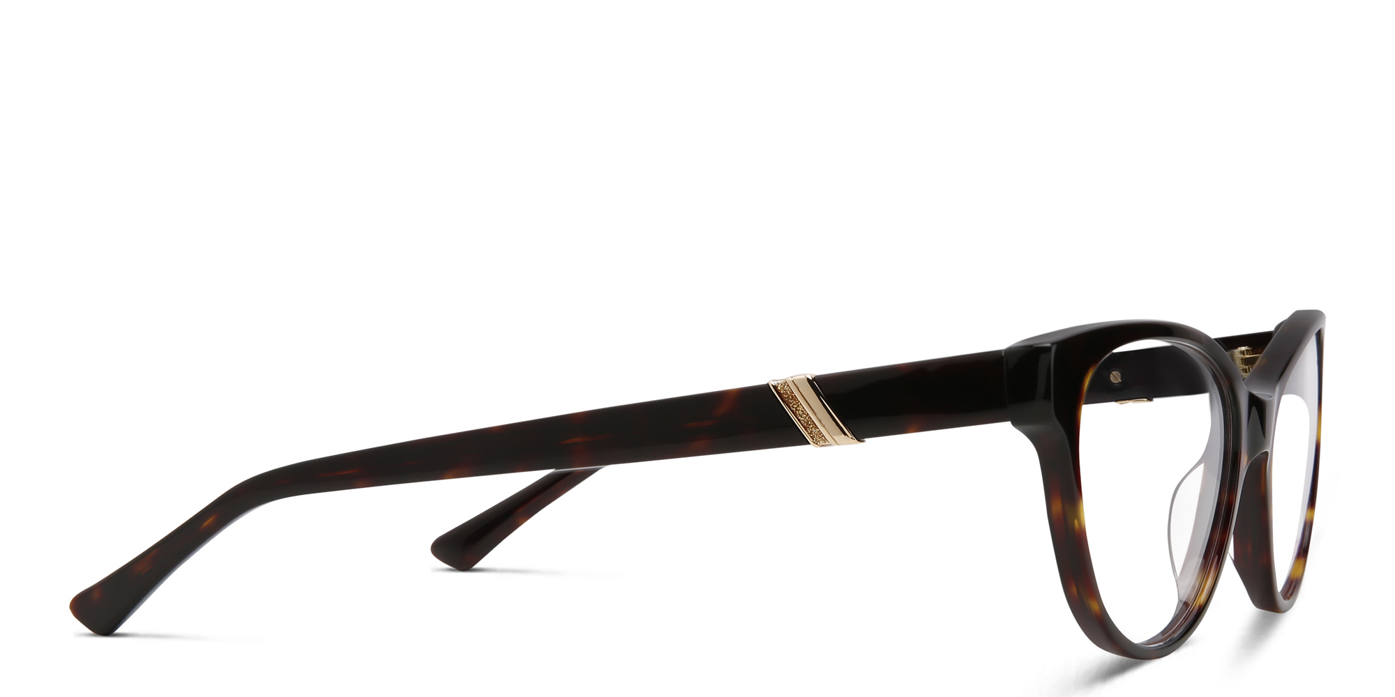 EYE'M Cat Eye Eyeglasses in Brown – Product Photo 3