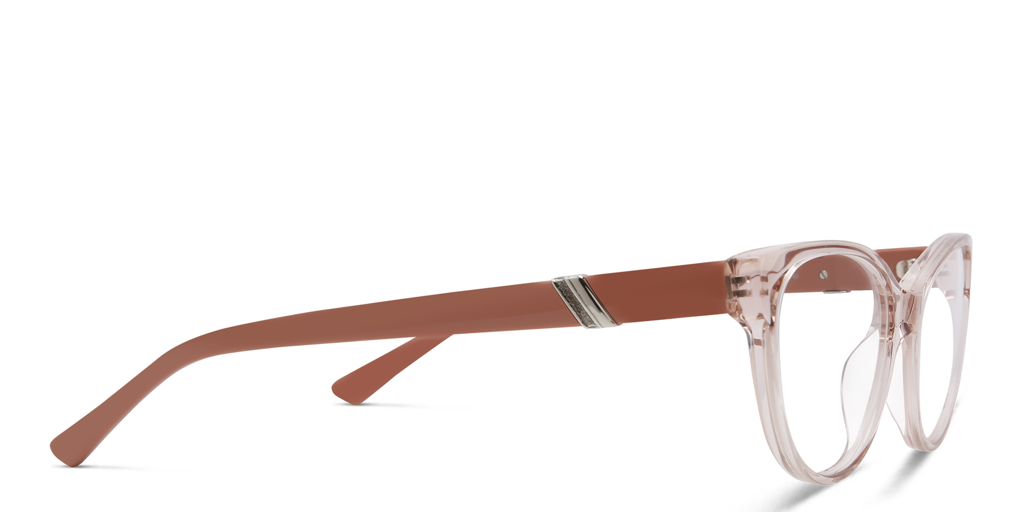 نظارة طبية بإطار كات آي من EYE'M بلون زهري - صورة المنتج 3