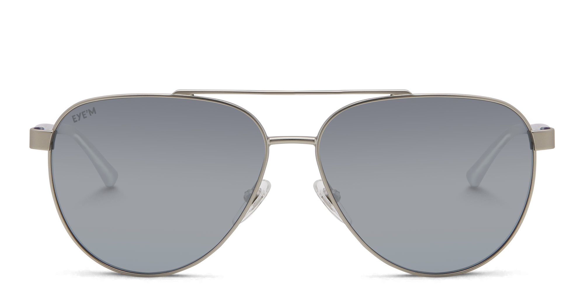 EYE'M Aviator Sunglasses in Grey – Product Photo 1