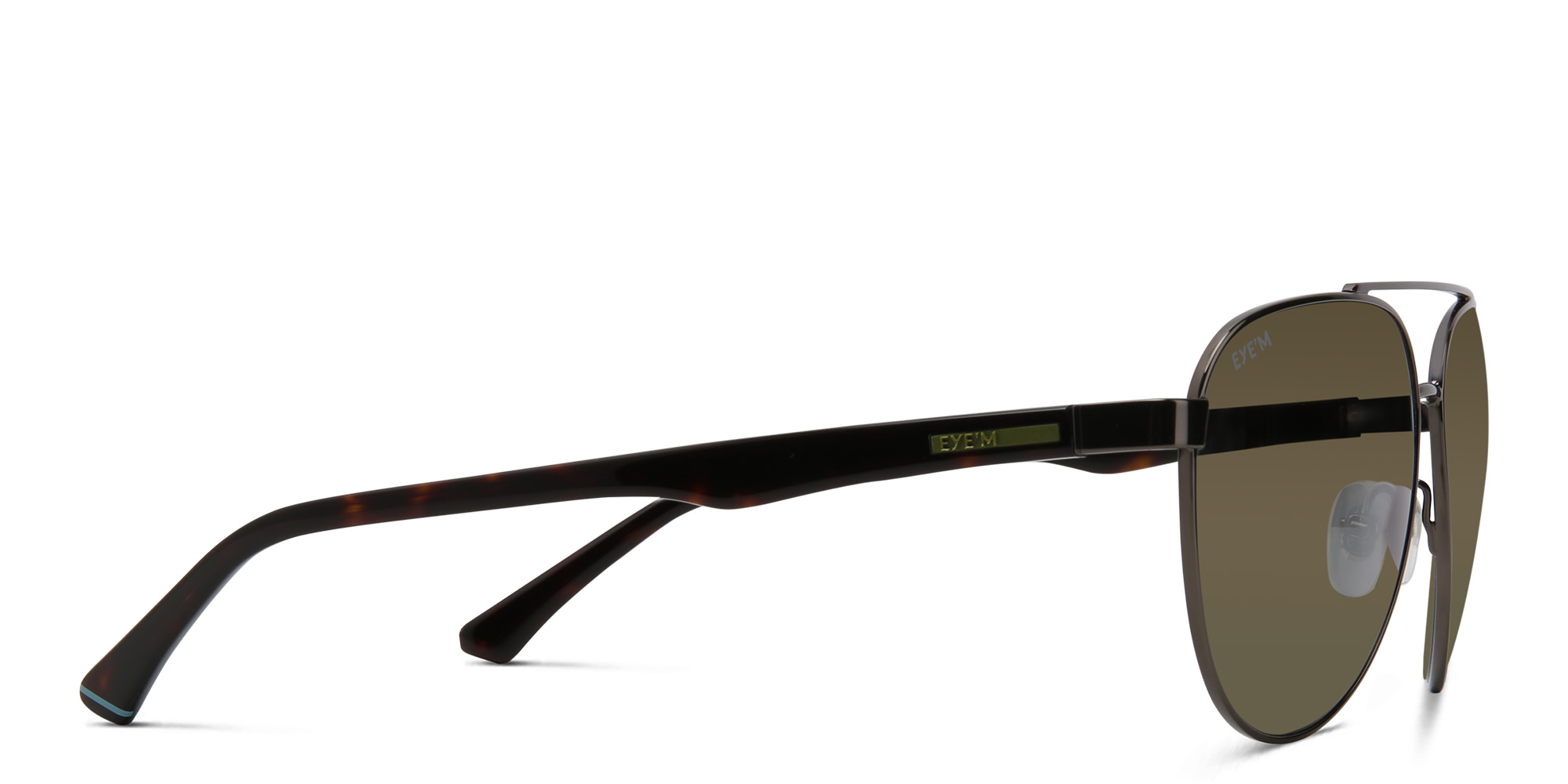 Shop EYE'M Aviator Sunglasses in Grey online.