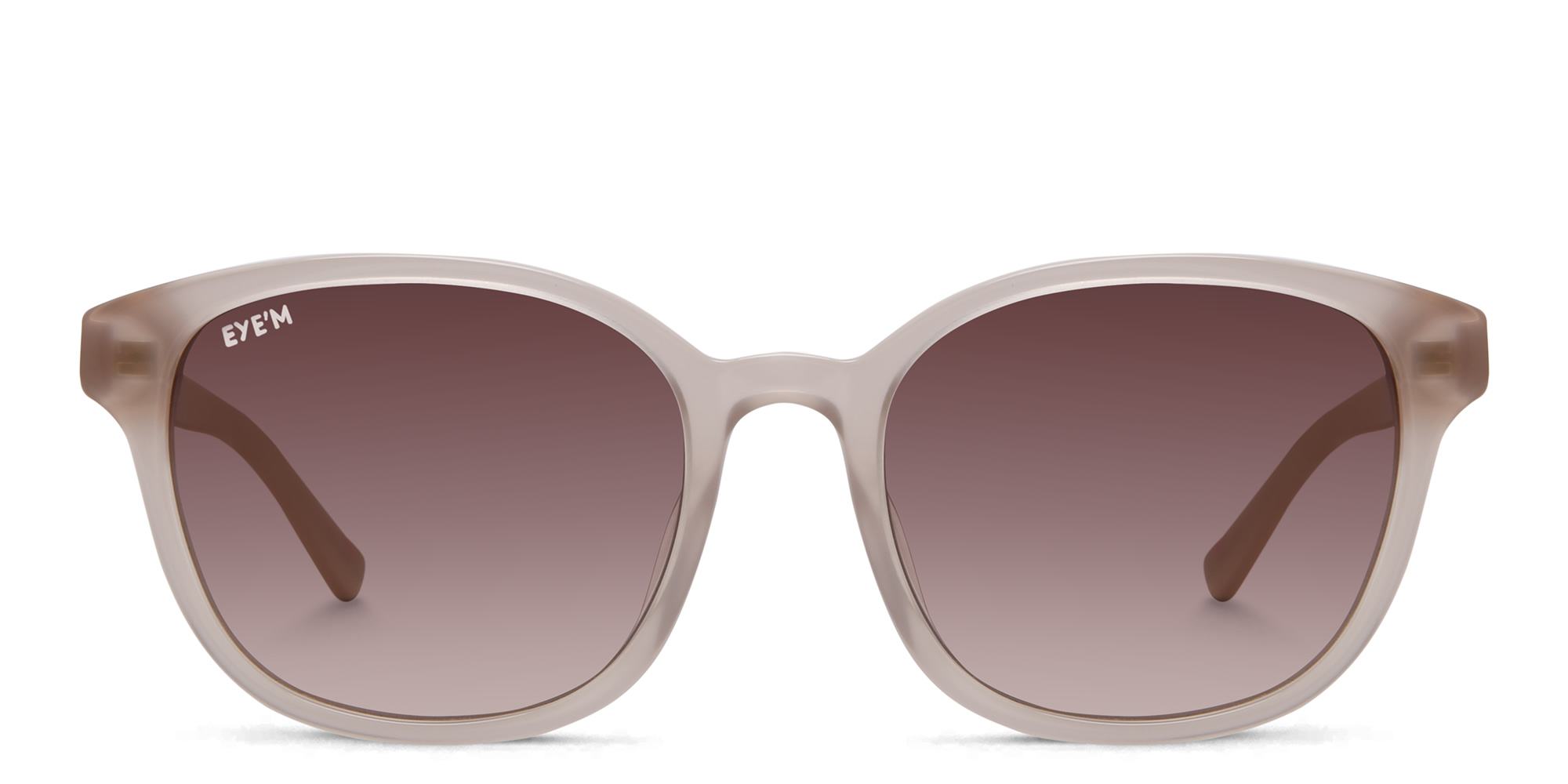 Shop EYE'M Round Sunglasses in Pink online.