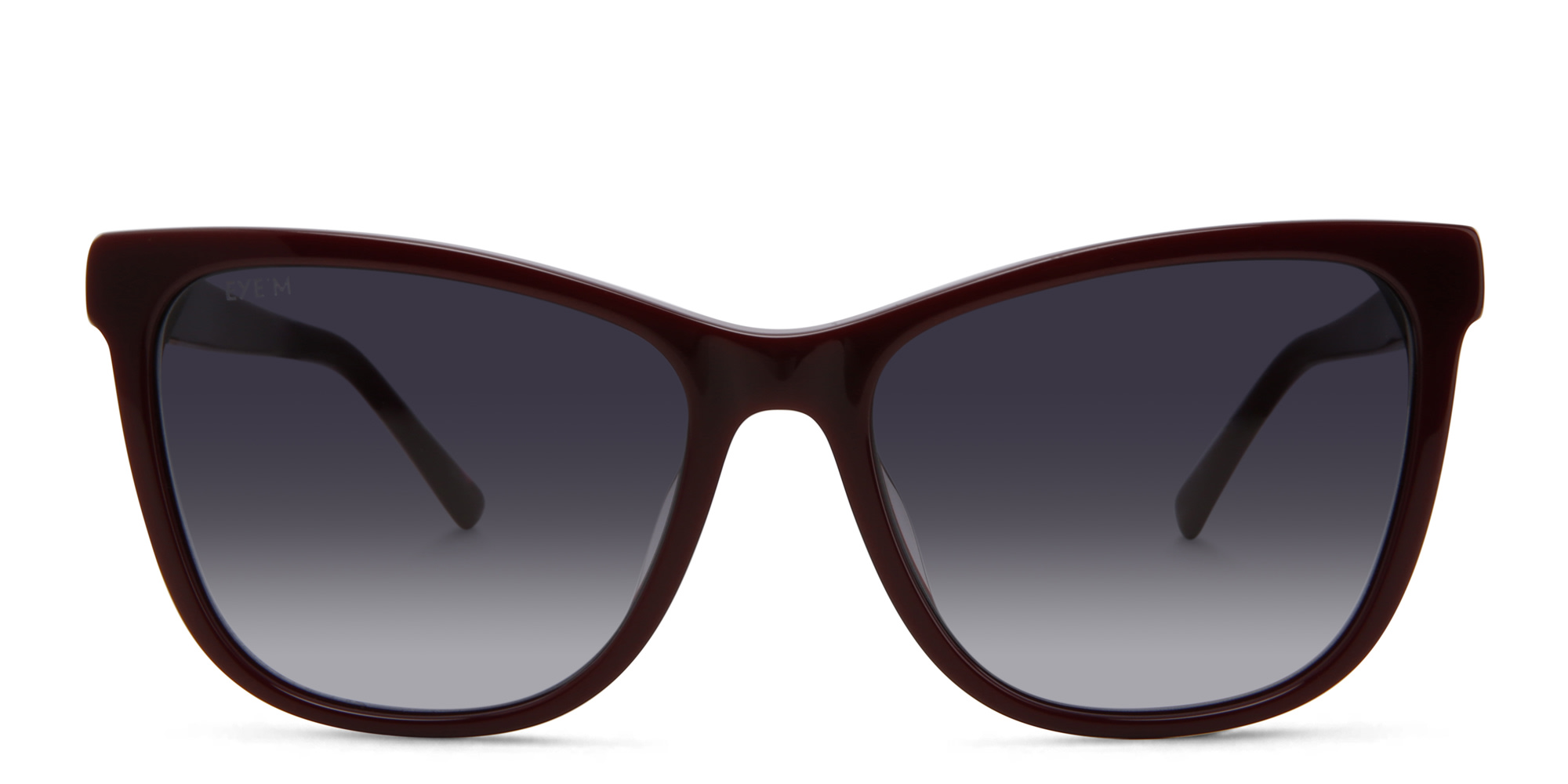 Shop EYE'M Square Sunglasses in Red online.