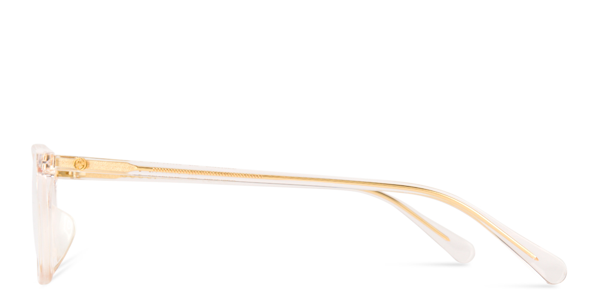 GUCCI Rectangle Eyeglasses in Pink – Product Photo 4