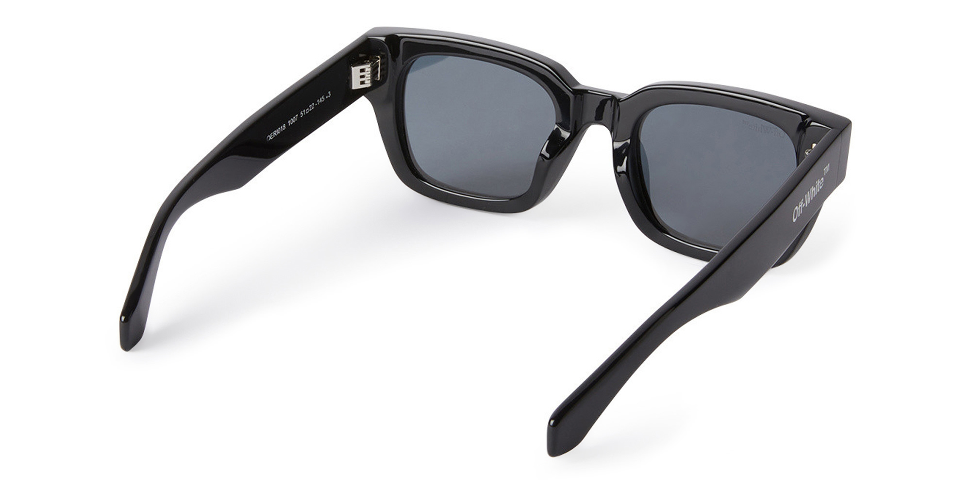 OFF WHITE Zurich Unisex Square Sunglasses in Black – Product Photo 2