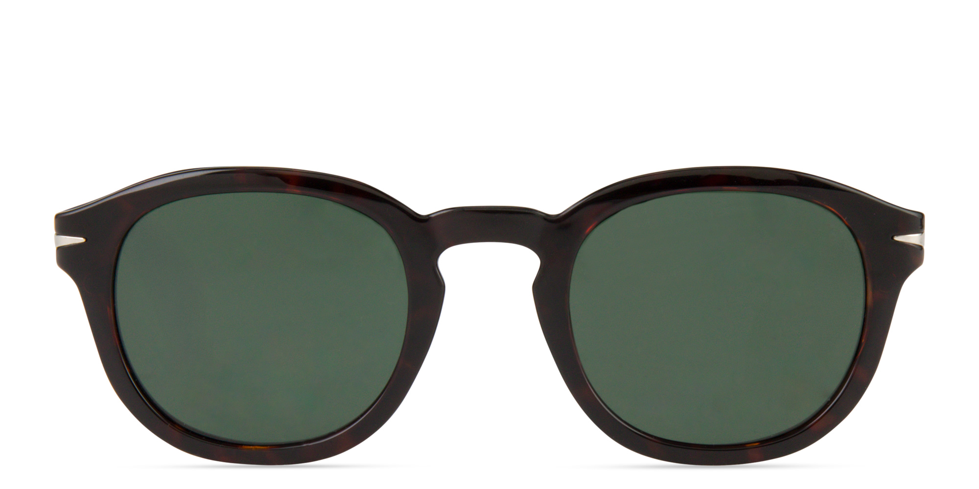 Shop DAVID BECKHAM Timeless Icons Panthos Eyeglasses in Havana online.