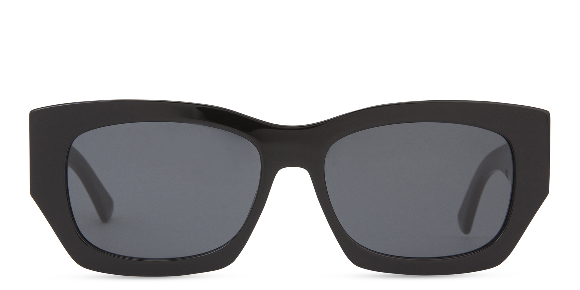 Black Jimmy Choo Cami Square Frame Sunglasses Jimmy Choo JC5031 L (54 - 17) with Grey lenses and Black  main image 4