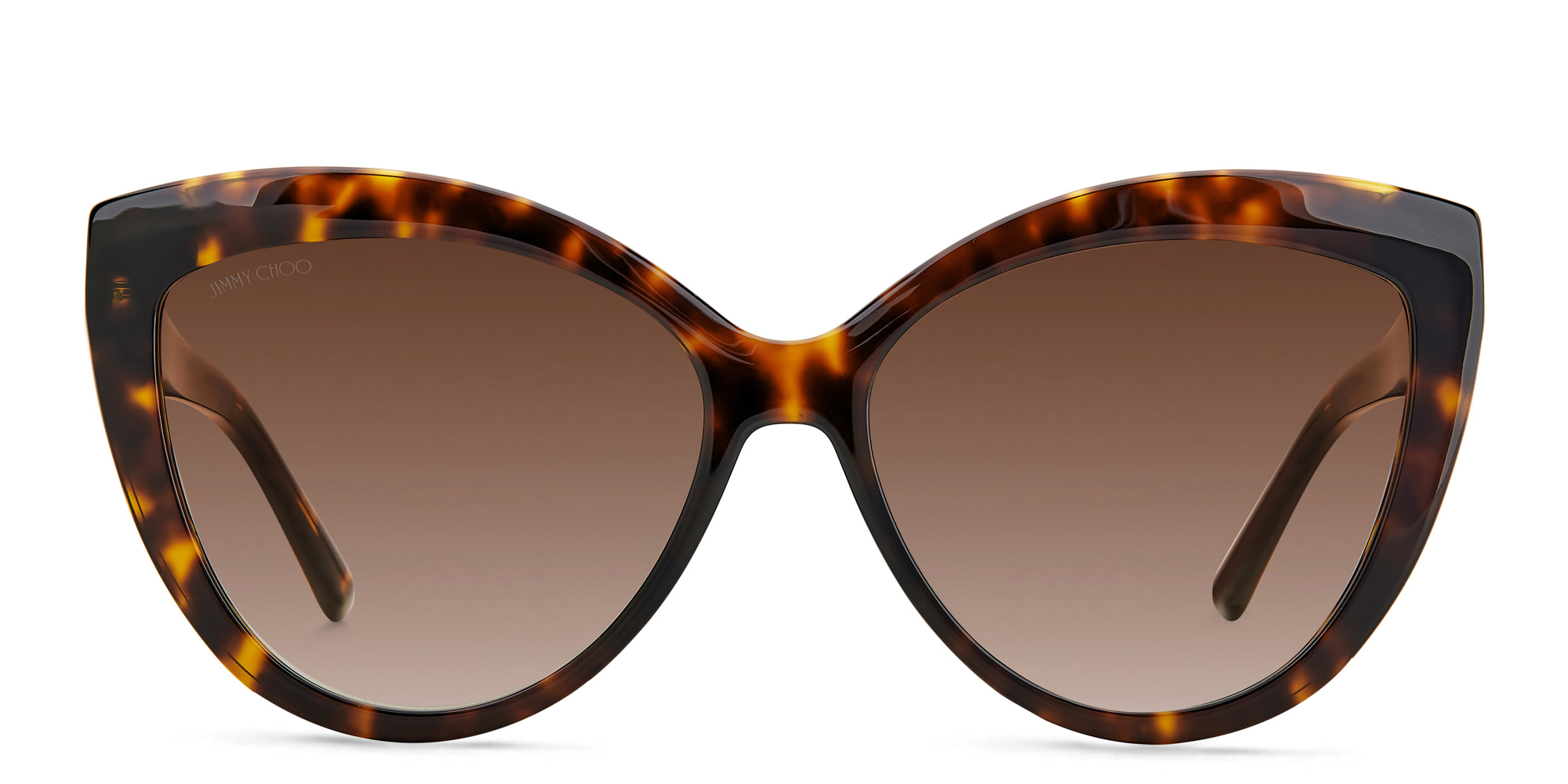 Shop JIMMY CHOO Sinnie/G/S Cat Eye Sunglasses in Havana online.