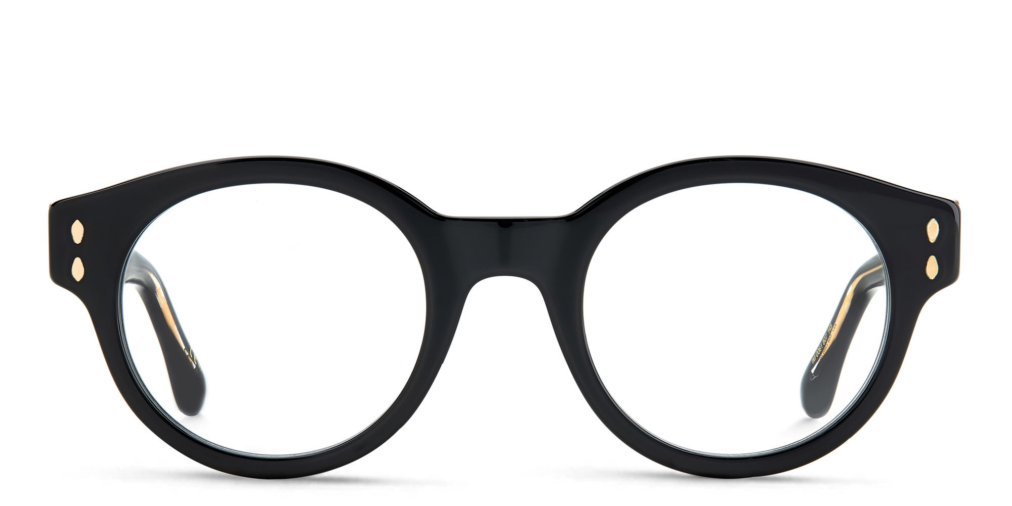 ISABEL MARANT Round Eyeglasses in Black – Product Photo 1