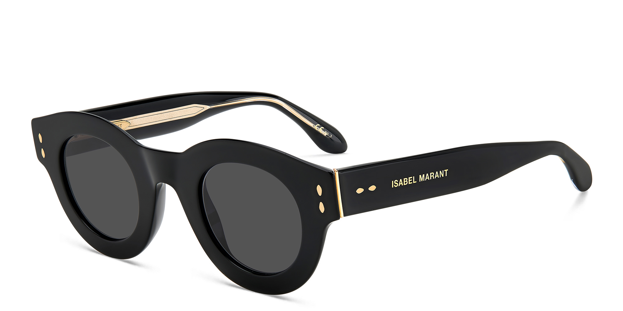Shop ISABEL MARANT Panthos Sunglasses in Black online.