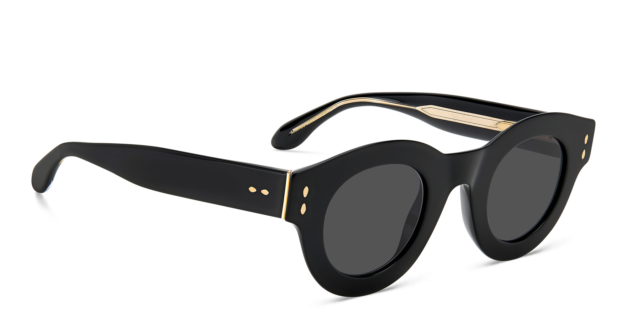 Shop ISABEL MARANT Panthos Sunglasses in Black online.