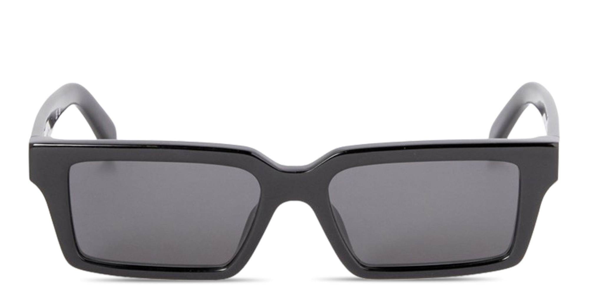 Shop OFF WHITE Unisex Square Sunglasses in Matte Black online.