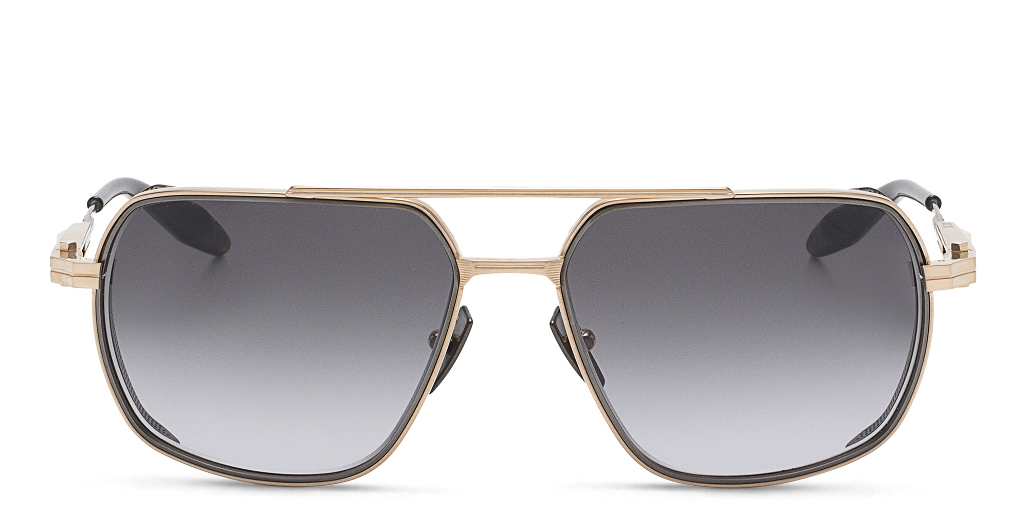 تسوق نظارة شمسية "باثفايندر" بإطار مستطيل آكوني بلون ذهبي أونلاين.
